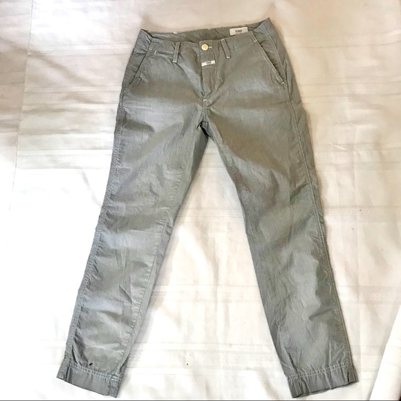 Closed xs 4 Italy pin stripped crop pant cotton - Picture 3 of 8